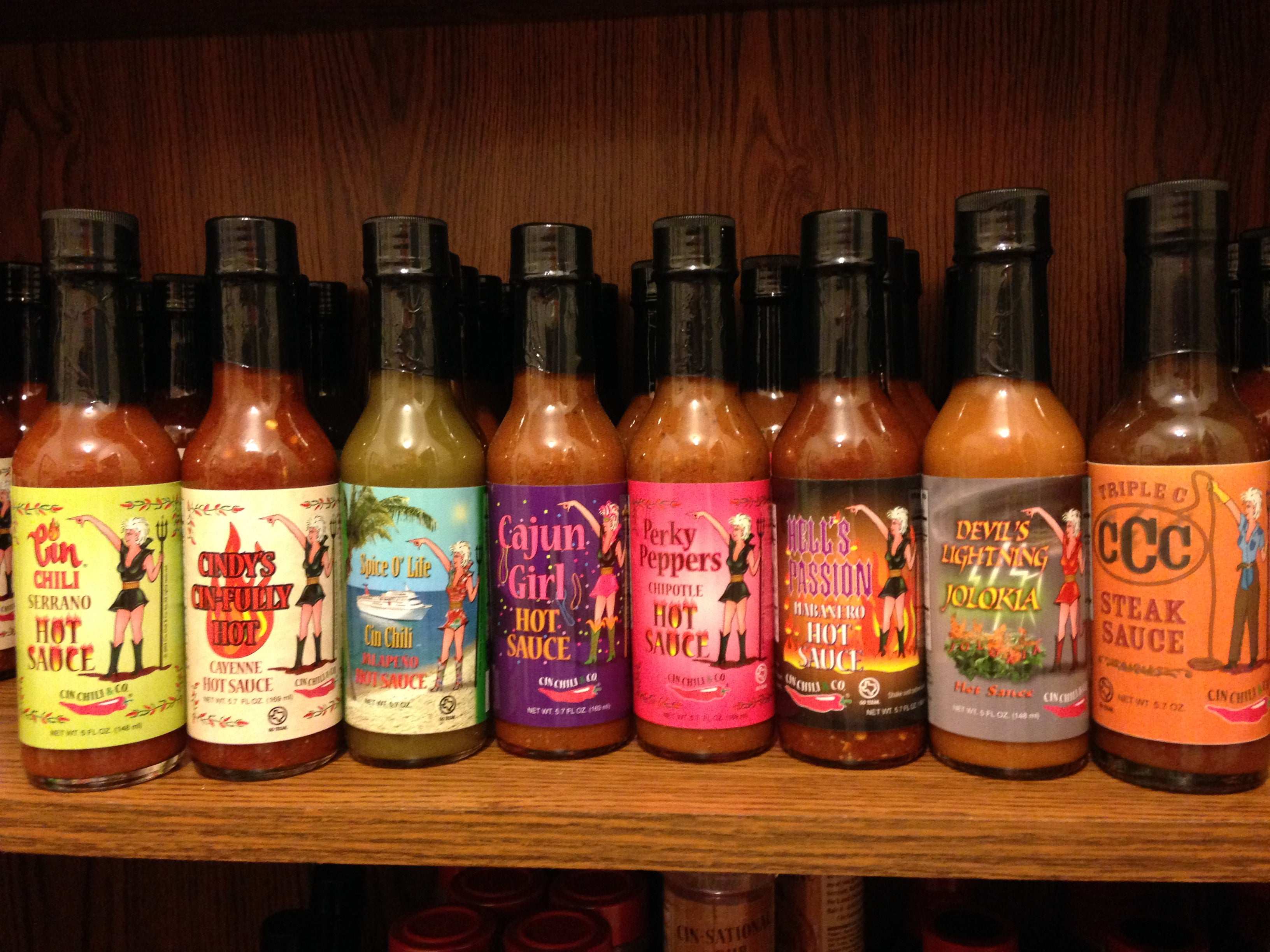 BRUCE'S PICK...ALL 8 HOT SAUCES