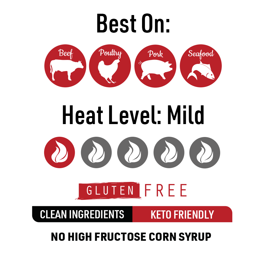 Swinewaush No Sugar Added Gluten Free Natural BBQ Sauce 13 oz - Pack of 2